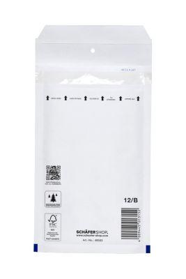 Schäfer Shop Select Luftpolstertasche, weiß, 200 St.,120x215 mm/140x225 mm