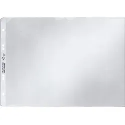 LEITZ Prospekthülle A4 quer PP 130my genarbt