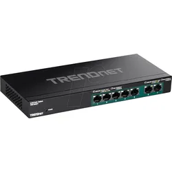 TRN TPE-TG327 - Switch, 7-Port, Gigabit Ethernet, PoE+