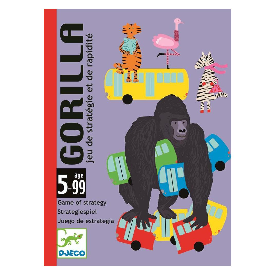 Djeco Kartenspiel Gorilla (mult) (Deutsch, Englisch, Französisch, Italienisch, 3 - 5 Spieler) (5405123)