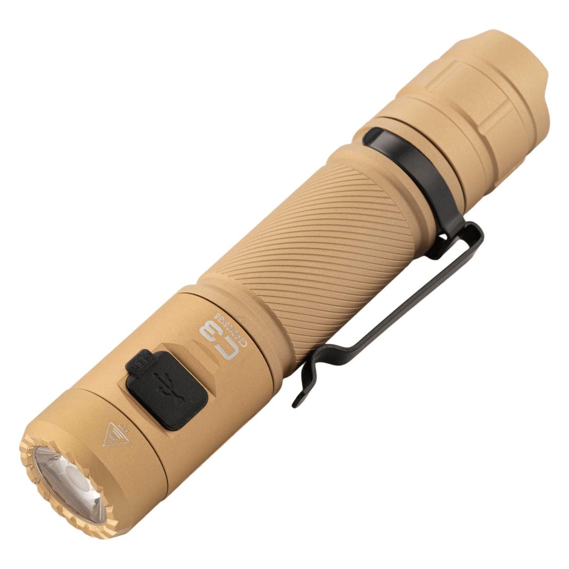 Wuben C3 Khaki (12.15 cm, 1200 lm) (WB-C3-KQS)