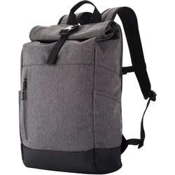 CLIQUE Roll-Up Rucksack 955 - anthrazitmeliert