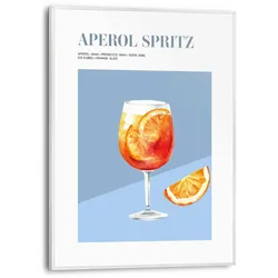 Bild APEROL (BHT 30x40x1,60 cm) - bunt - BHT 30x40x1,60 cm