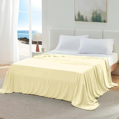 Shop Station Ice Silk Cooling Blanket Lightweight Summer Blanket For Cool, Breathable Sleep yellow 39.37 59.06 In
