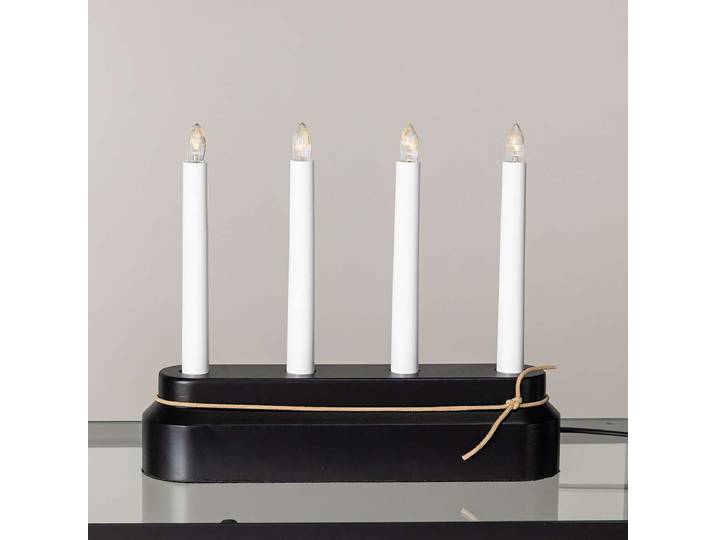 Lichterbogen Näsfjället 25 x 25 x 7cm Schwarz