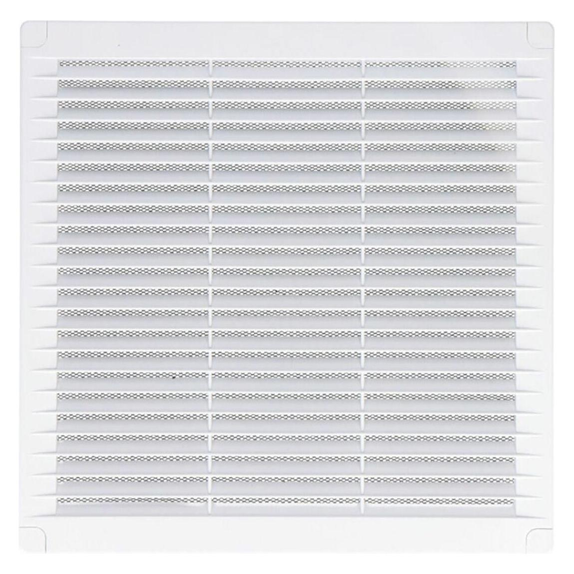 EDM Lüftungsgitter 87700 Weiss 10 x 10 cm (49376645)