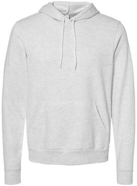 Bella + Canvas 3719 Sponge Fleece Hoodie in Ash size Medium B3719, BC3719
