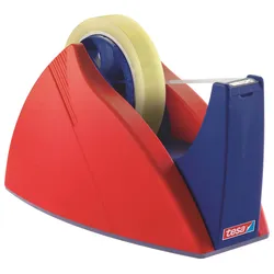 tesa Easy Cut® Tischabroller rot/blau