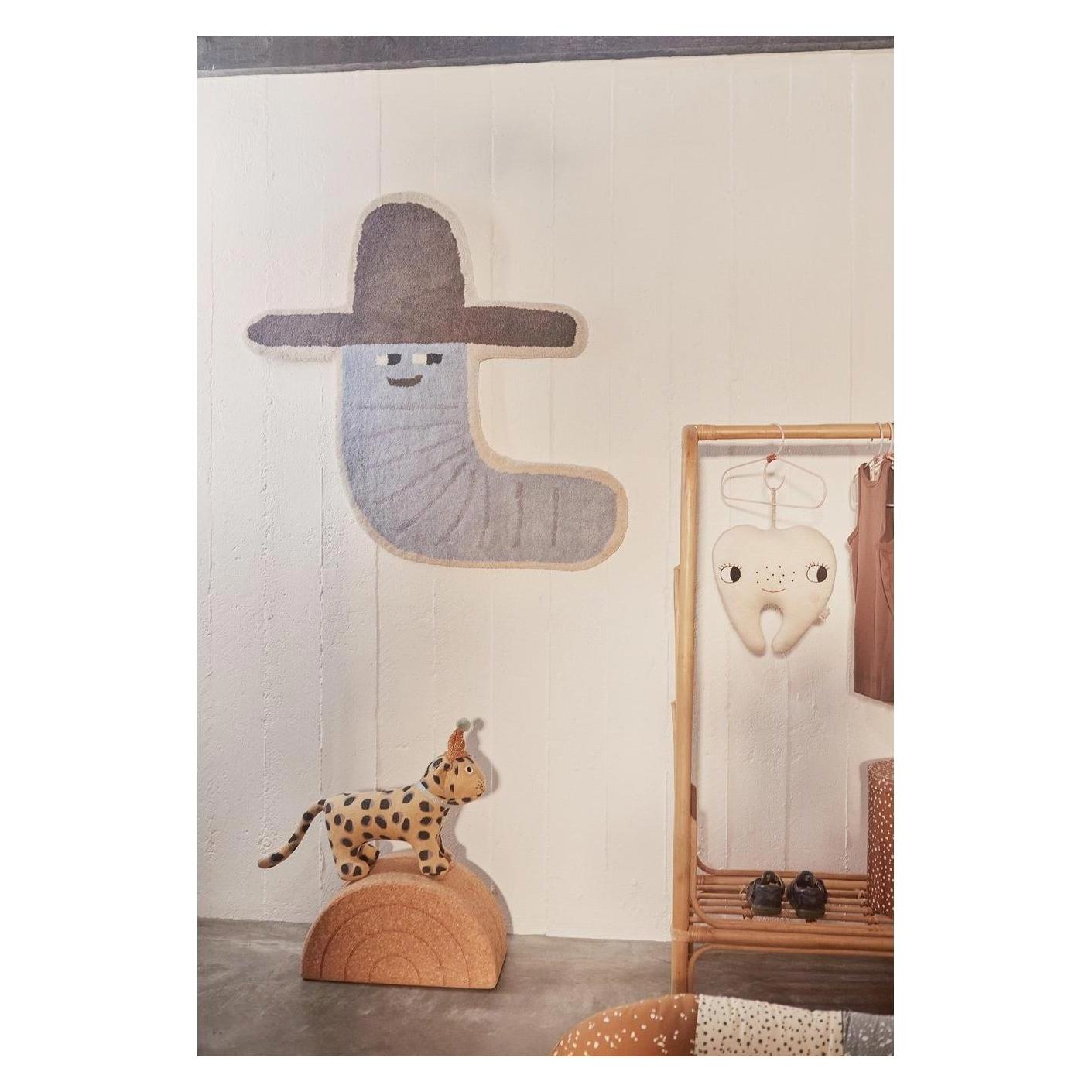 OYOY Mini Dekoteppich Calle Cowboy (85 x 82 cm) (M107085)