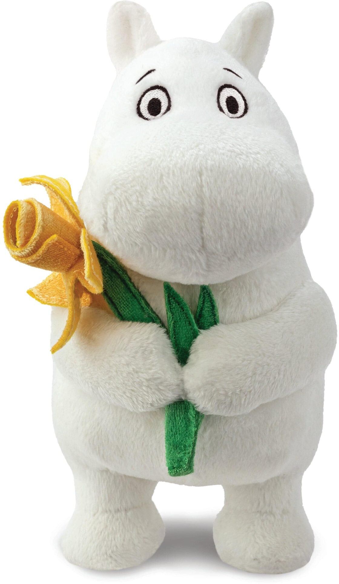 Aurora: Moomin Standing with Daffodil 6.5" Soft Toy for All Ages
