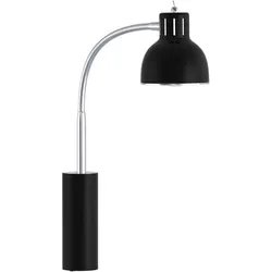 Wandstrahler flexibel LED Wandlampe schwarz Wandleuchte Schlafzimmer Bettlampe, Metall, 5W 270lm warmweiß, H 33 cm
