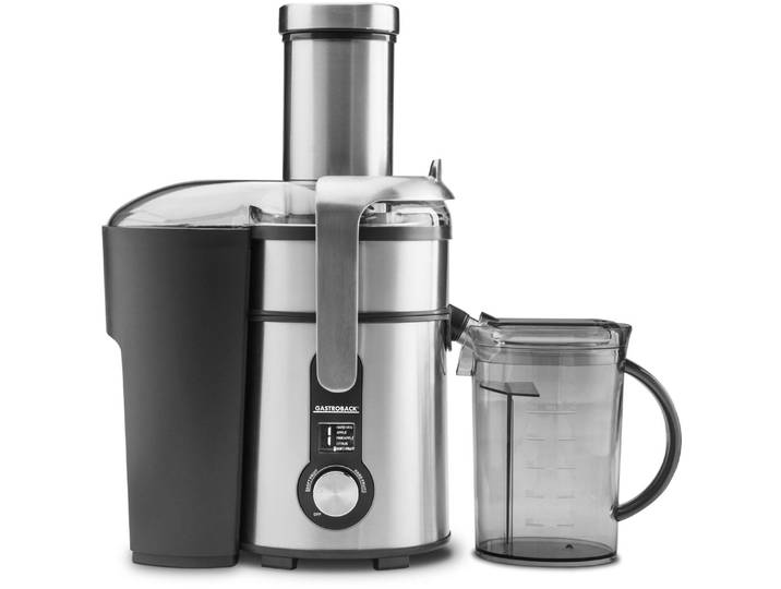 GASTROBACK Entsafter 40151 Design Multi Juicer Digital , silber (edelstahlfarben, silberfarben), B:48cm H:28cm T:46cm, Entsafter, Entsafter