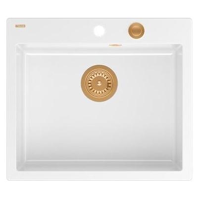 Q Company SPÜLBECKEN QUADRON MORGAN 110 (HB8304U1-C1 P2O) (57 cm, 50 cm) (HB8304U1-C1_P2O)