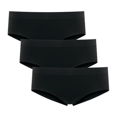 Hipster JOCKEY "Seamfree Core", Damen, Gr. XXL, Microfaser, schwarz, Microfaser, Obermaterial: 93% Polyamid, 7% Elasthan, unifarben, körpernah, Unterhosen, ohne Seitennähte, atmungsaktiv