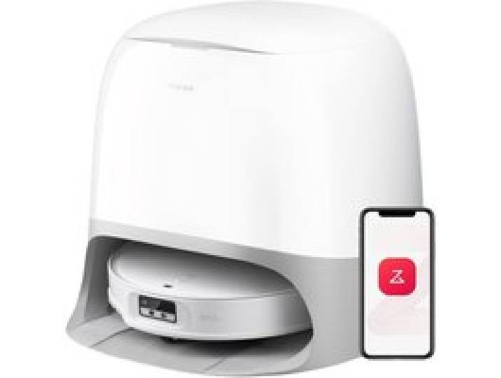ROBOROCK QREVO CurvX - Aspirateur Robot Laveur - 22 000 Pa - Brosse et Serpillière FlexiArm - Anti-enchevêtrement