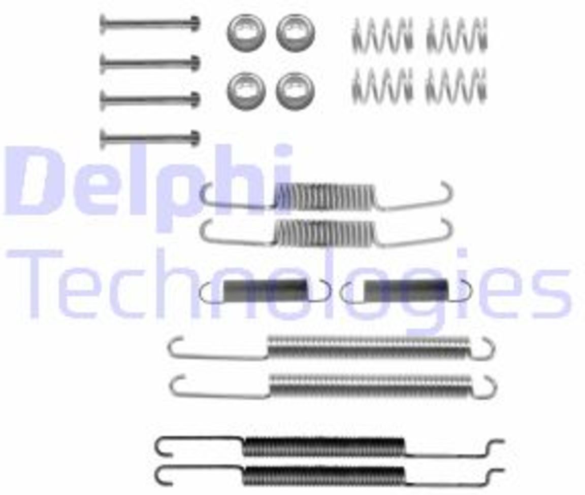 Delphi Set di accessori, ganasce dei freni LY1206