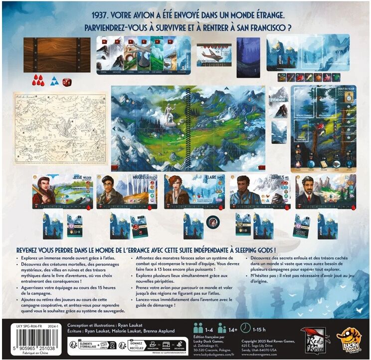 Lucky Duck Games SLEEPING GODS - Distant Skies Deluxe
