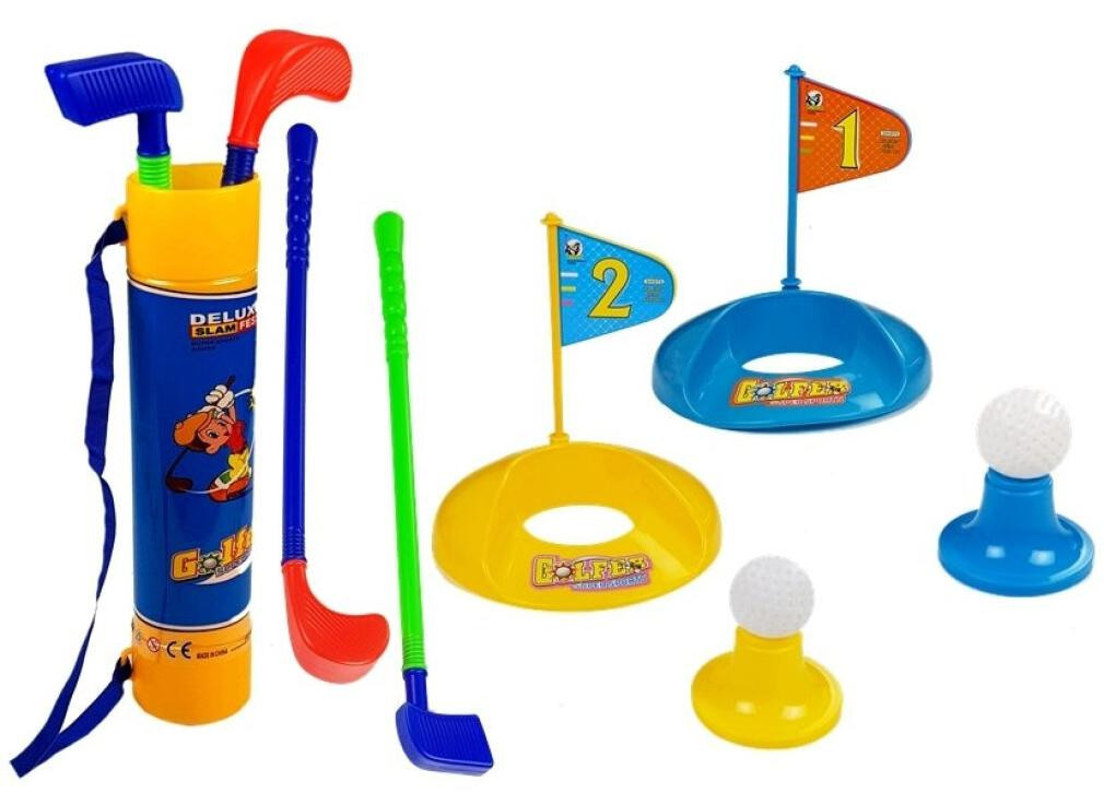 Leantoys golfset voor 2 personen, geschikt voor kinderen
