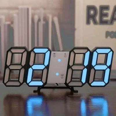 Inspired Living Modern LED Digital Wall Clock With 3D Display & Adjustable Night Mode 5