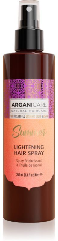 Arganicare Summer Lightening Hair Spray spray cheveux zesvětlující 250 ml