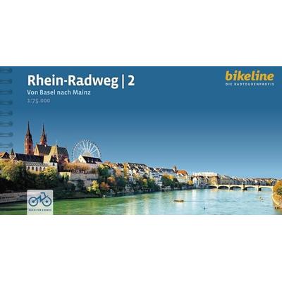 Rhein-Radweg / Rhein-Radweg Teil 2, Gebundene Ausgabe von , Esterbauer, 978-3-7111-0188-4