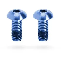 KOGEL BEARINGS Titanschrauben Set für Flaschenhalter | M5x12 blau