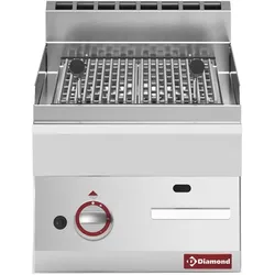 Gas Lavasteingrill, Rost aus Gusseisen -Top- (G65/GPL4T-N)