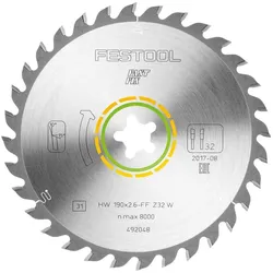 Festool, Sägeblatt, Kreissägeblatt