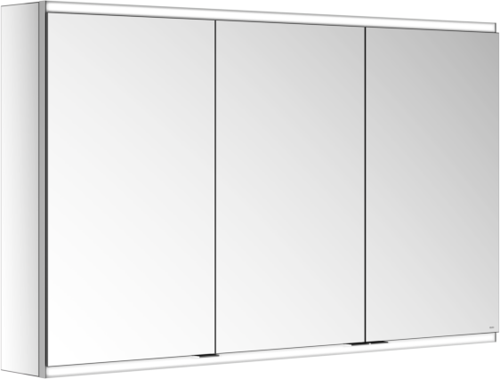 Keuco Royal Modular 2.0 Spiegelschrank 800311120100300 1200 x 700 x 160 mm, 1 Steckdose, 1 Doppel-USB-Ladestelle, Wandvorbau, 3-türig