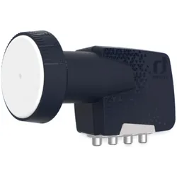 inverto IDLB-QTL410-PREMU-OPN (Quattro LNB, 40mm), LNB, Schwarz