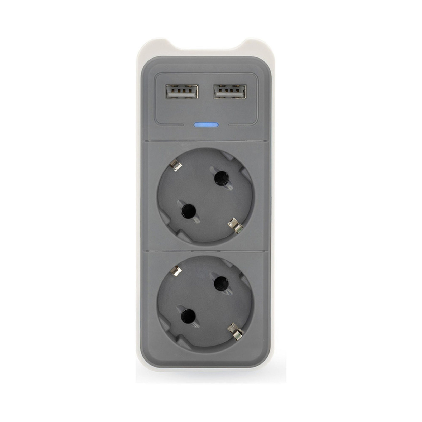 Caliber HPS1202U Stekkerblok met 2 aansluitingen