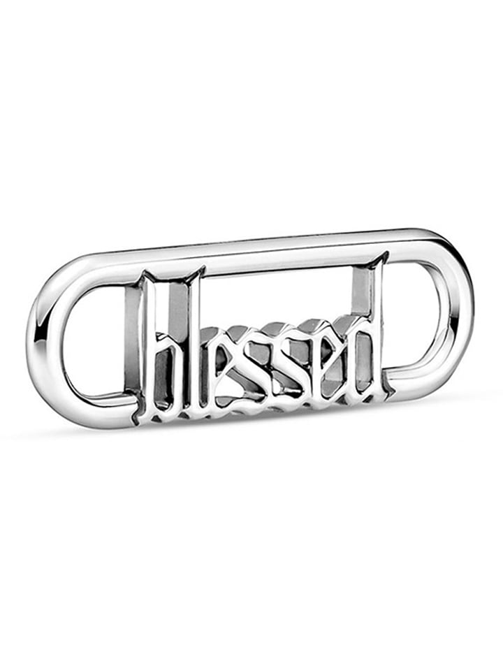 Pandora Silber-Wort-Link "Blessed" - onesize