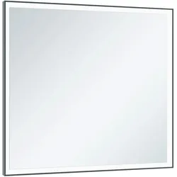 KEUCO ROYAL LUMOS Lichtspiegel einstellbare Lichtfarbe, 700x650mm, 14597132000, Farbe: Aluminium schwarz-eloxiert