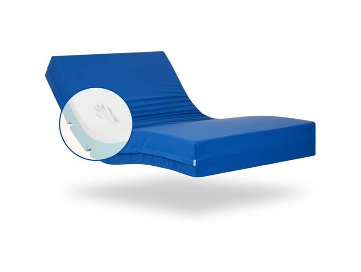 Matelas mémoire de forme - Geriafy Professional V6 - 20 cm - Housse imperméable - 90x190 cm