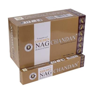 Räucherstäbchen Vijayshree 'Golden Nag Chandan' 15gr.