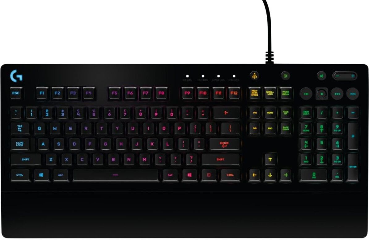 Teclado logitech g213 gaming con iluminacion
