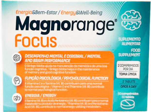 Magnorange Focus 60 Comprimidos