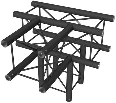 Stageworx DT24B-T40 Deco Truss T-piece Schwarz