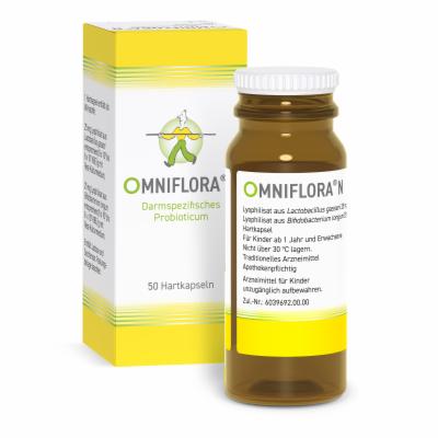 Heilpflanzenwohl GmbH Omniflora® N ? Probiotika Kapseln für die Darmflora 50 St 04764616