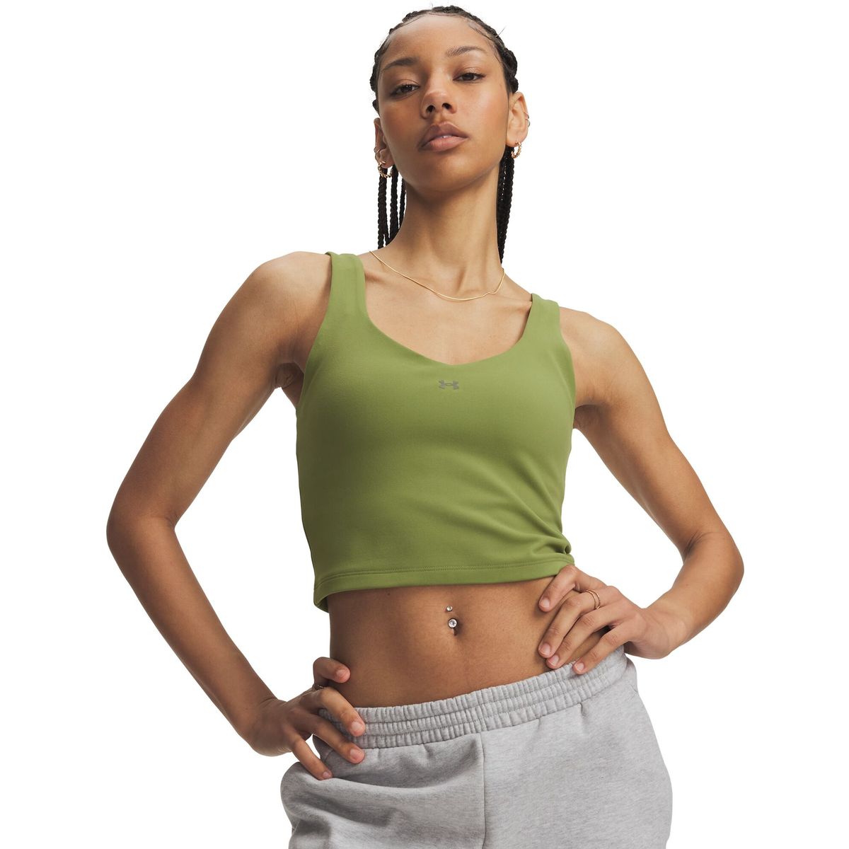 Under Armour Motion Tank green marine od green (319) M 6013773-319-MD
