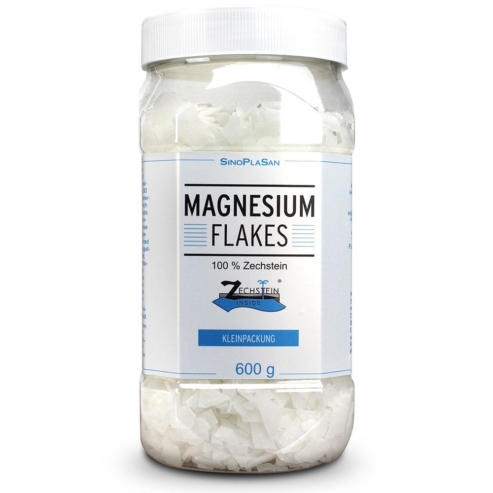 Magnesium Flakes 100% Zechstein Bad 600 g