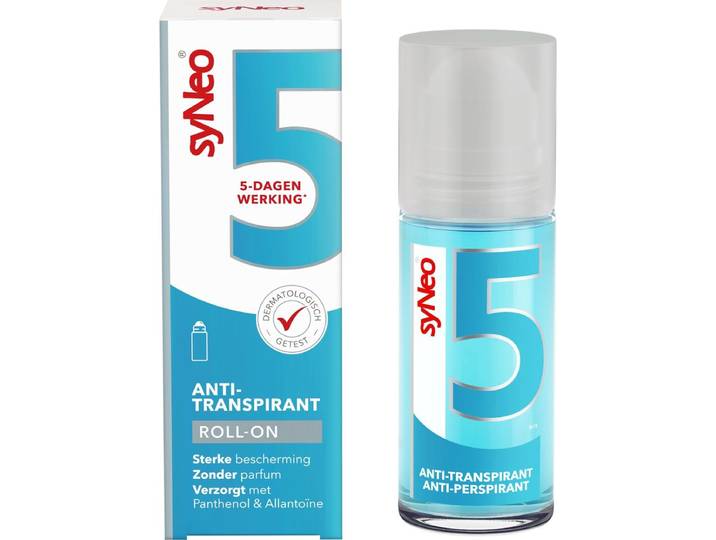 Syneo 5 - Deodorant Anti-transpirant Roller - 50 ml - Overmatig zweten