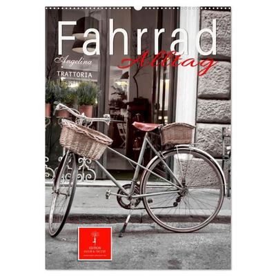 Fahrrad Alltag (Wandkalender 2027 DIN A2 hoch), CALVENDO Monatskalender