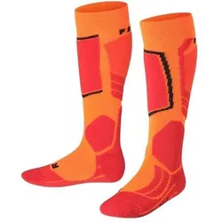 Falke Kinder Strümpfe Ki FALKE SK2 Intermediate Kids, Größe 27-30 in Orange 8034