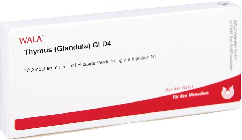 Wala Thymus Glandula Gl D4 Ampullen