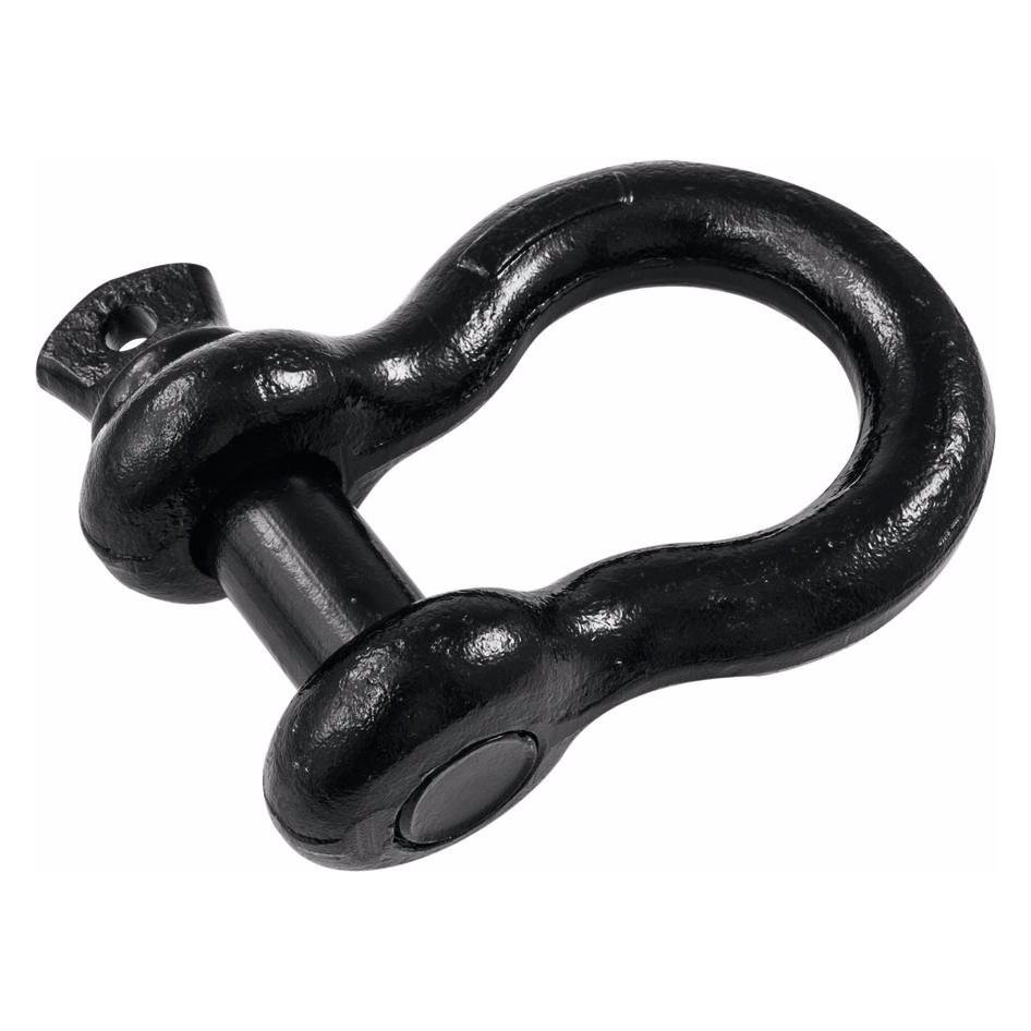 Safetex Schäkel 22mm schwarz mit Schraubbolzen (58011080)