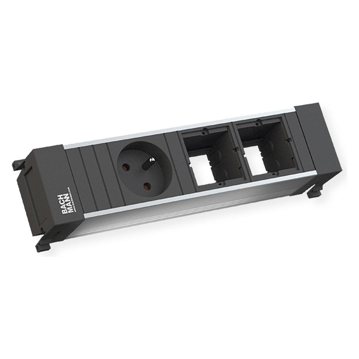 Bachmann POWER FRAME - Steckdosenleiste - Wechselstrom 230 V (3x, CEE 7/5, Typ 12) (916.003)