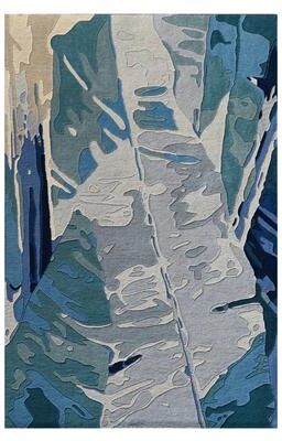 Domani Saunt Hand Tufted Wool Abstract Coastal Area Rug