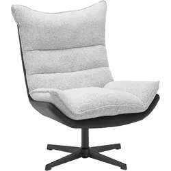 Sessel Audrey Creme/Schwarz