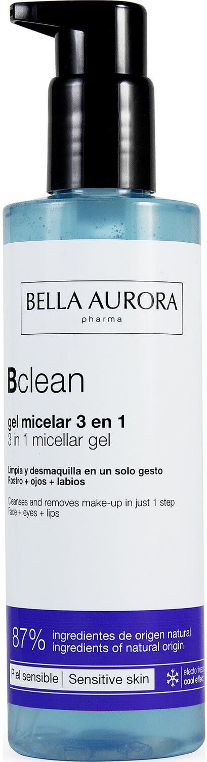 Bella Aurora Bclean gel Micelar 3 en 1 Piel Sensible 200 ml